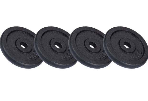 Стоманени свободни тежести Ф30мм Active Gym 1.25 - 10 кг на марката Active Gym от вносител на полупрофесионални и професионални фитнес уреди и аксесоари PulseGymShop.bg