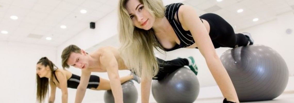 Упражнения с фитбол за различните мускули