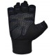 Фитнес ръкавици RDX - W1 Half Plus, сини